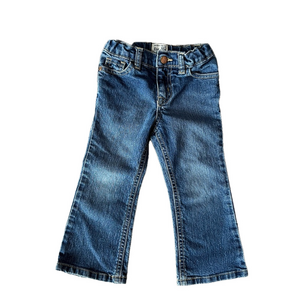 4/20$ Toddler girls bootcut stretch denim jeans size 2T